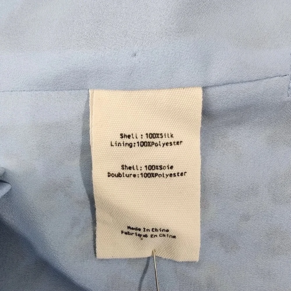 L'agence Silk Vneck Animal Print Tank Top - Picture 4 of 7